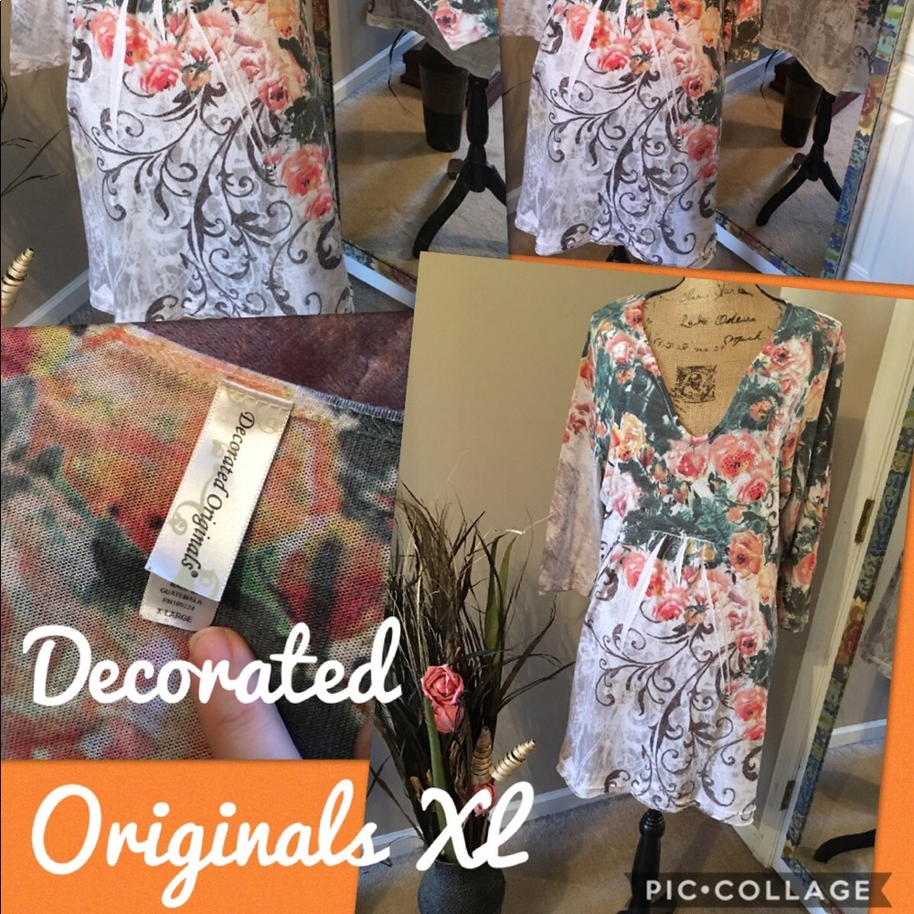 EUC...like new ...boutique tunic